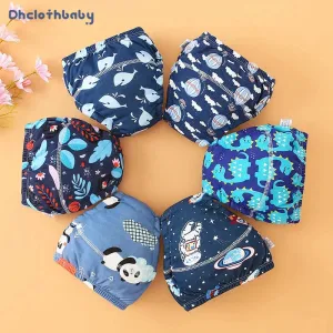 4PCS Baby Waterproof Diapers Pee Shorts Underwears Reusable Soft