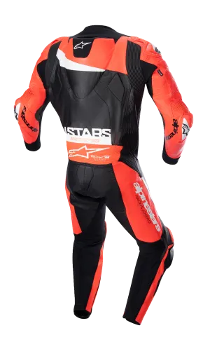 ALPINESTARS GP Plus v4 Leather Suit - Black/Red Fluo/White - US 48 / EU 58 3150523132158