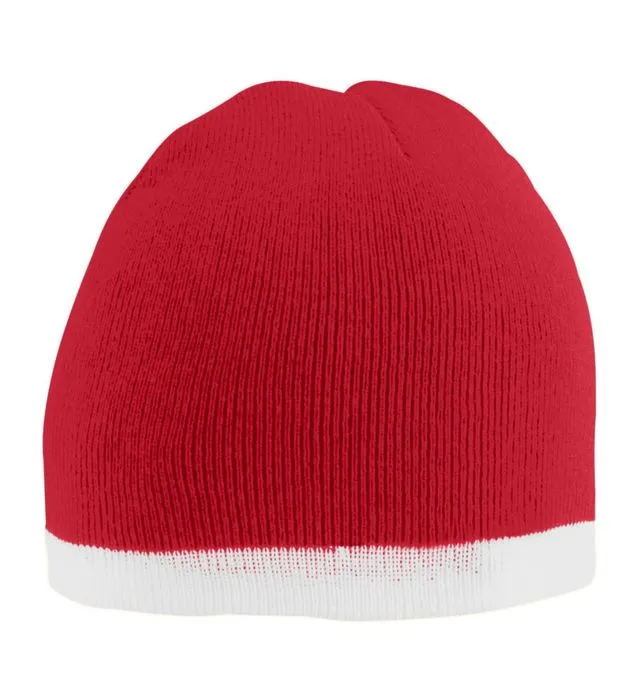 Augusta Two-Tone Knit Beanie