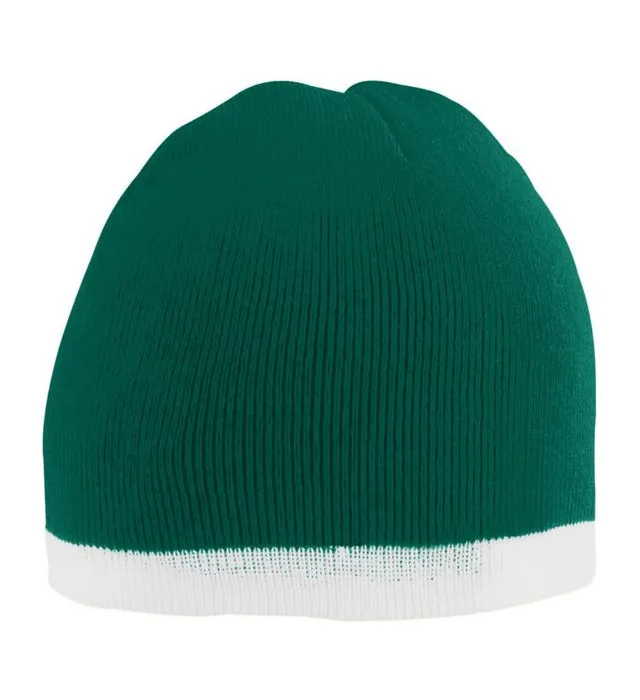 Augusta Two-Tone Knit Beanie