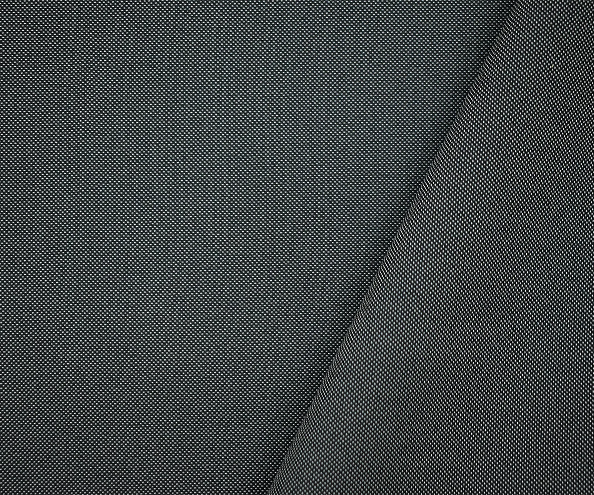 Black-White Poly Wool Dobby Woven Shirting Fabric