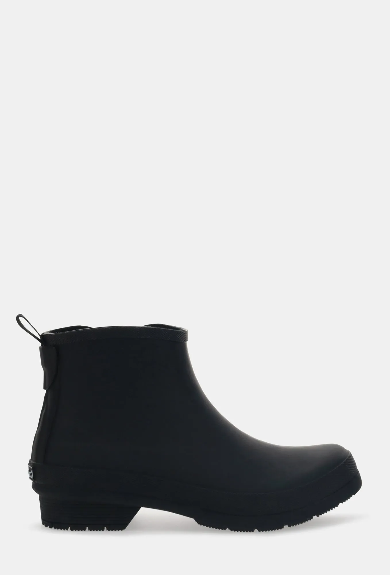 CLASSIC MATTE ANKLE RAIN BOOT - BLACK