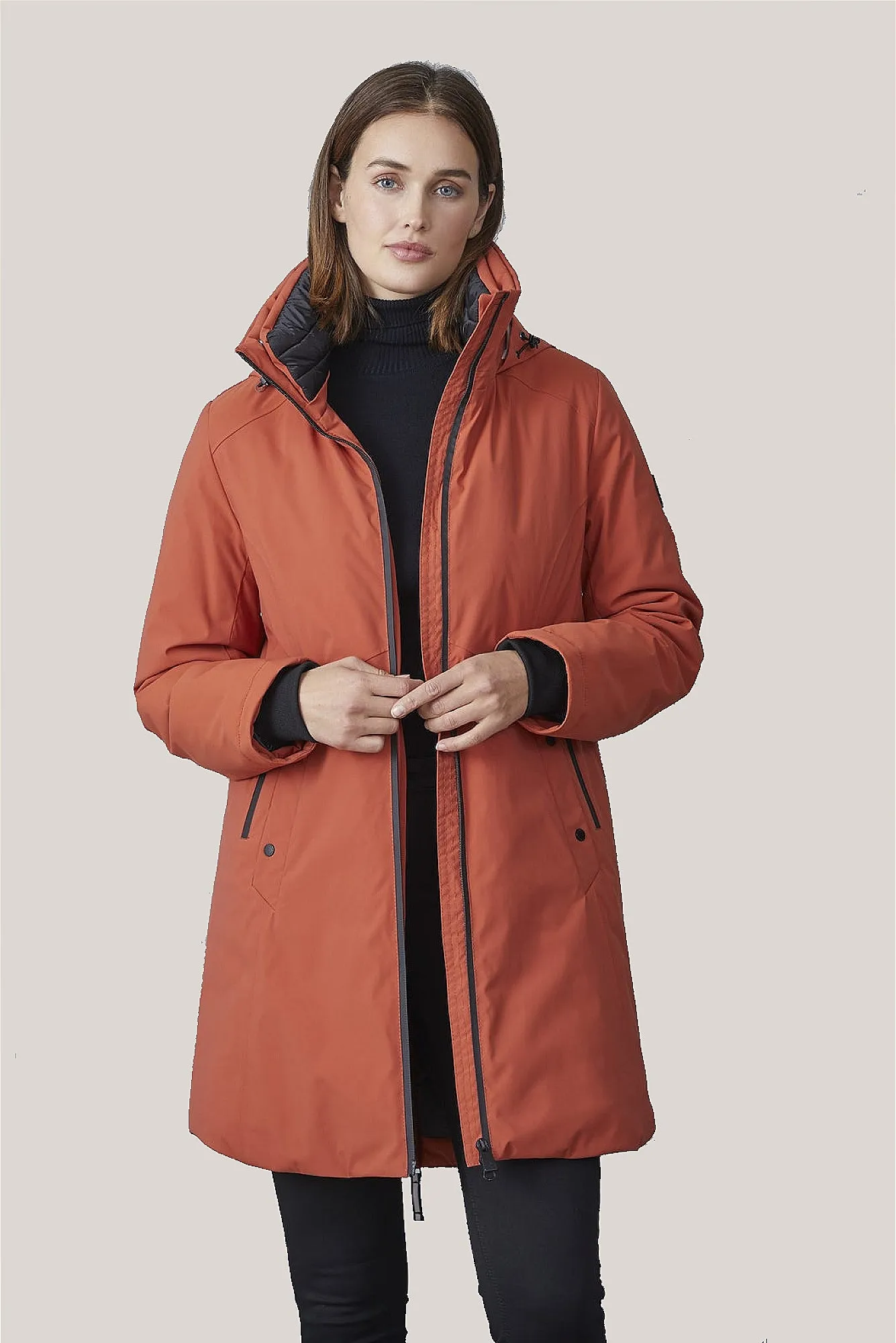 COREY Waterproof Jacket with Hidden Hood 2693