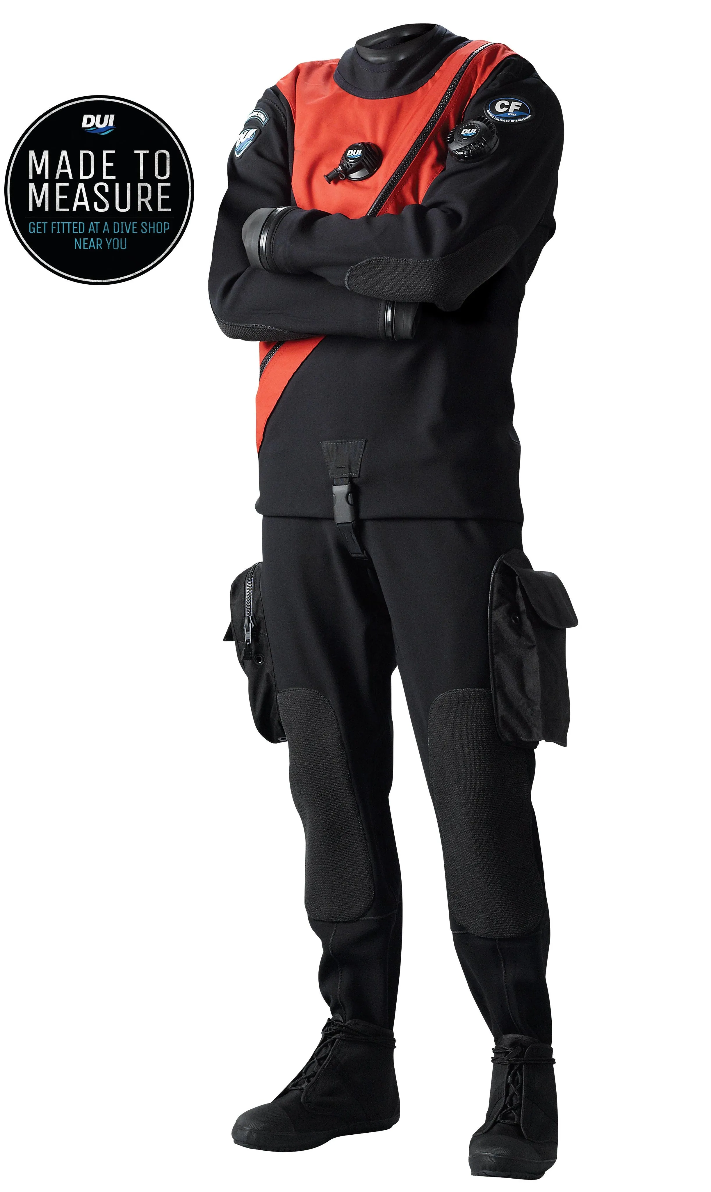 DUI CF200X Select Series Men's Drysuit for Scuba Diving