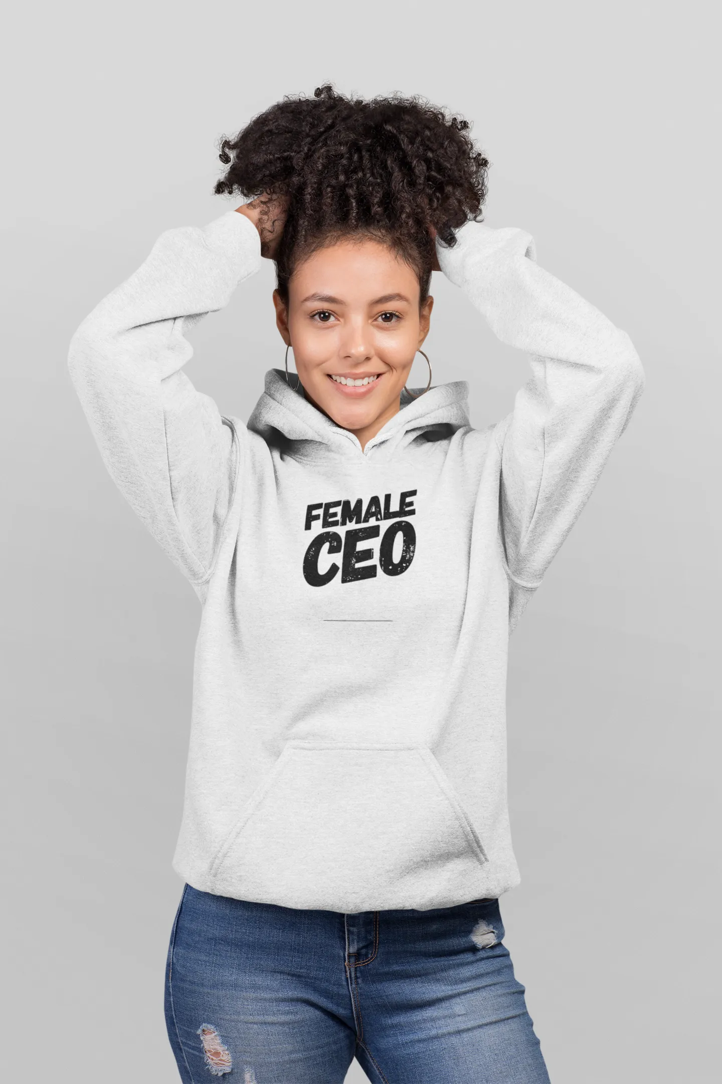 Female CEO Women's Motivational Hoodie