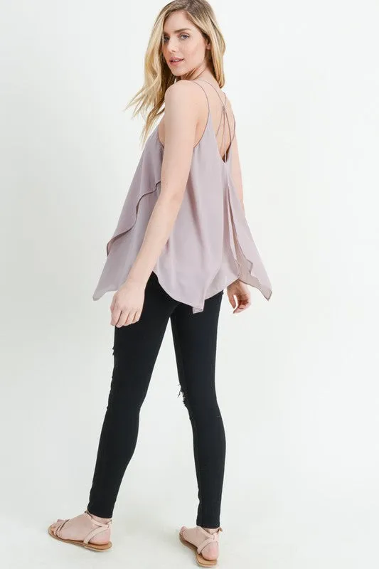 Flowy Chiffon Tank - large