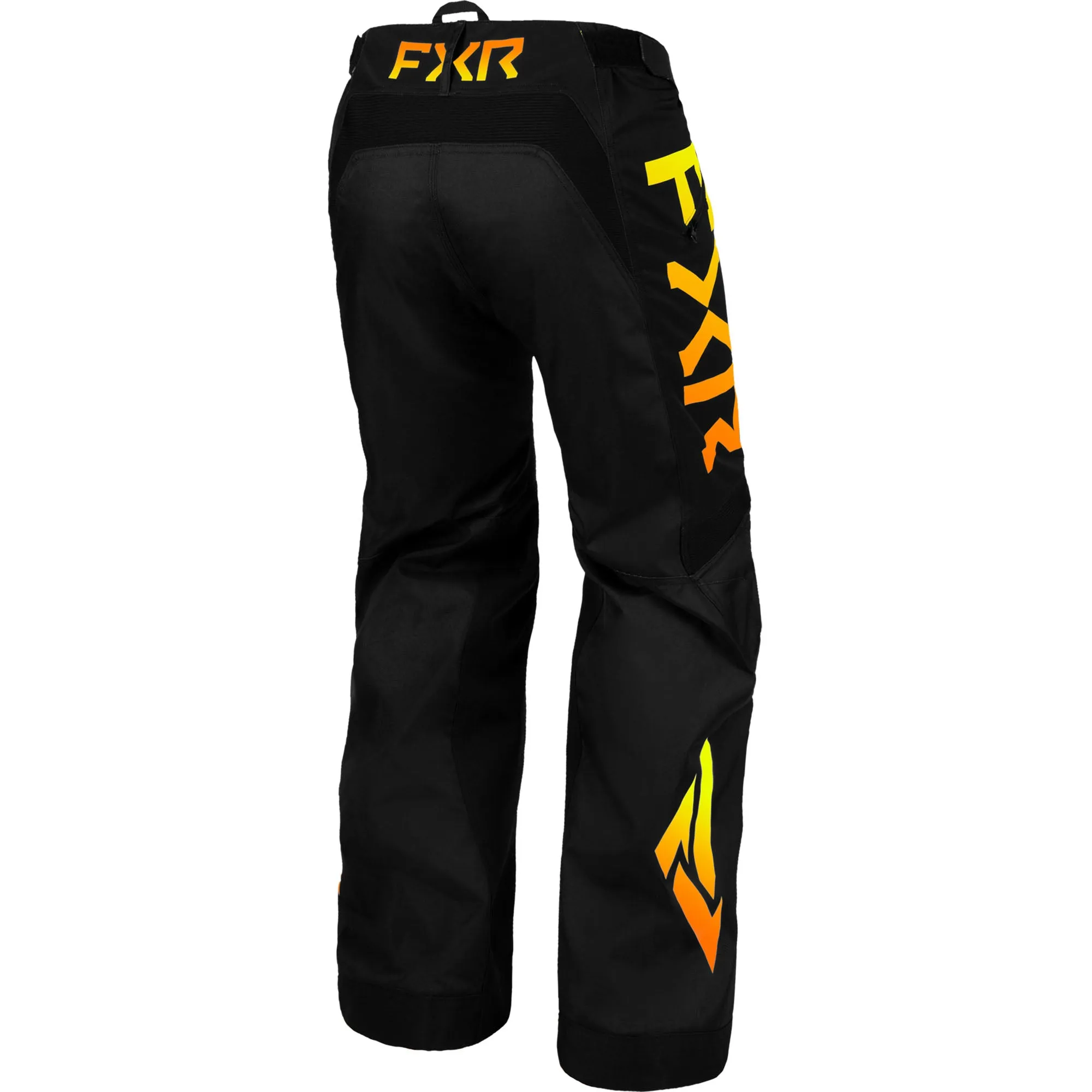 FXR  Mens Cold Cross RR Snowmobile Pants HydrX Adjustable Comfort Black Inferno