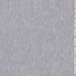 Gray Hacci Brushed Knit Fabric