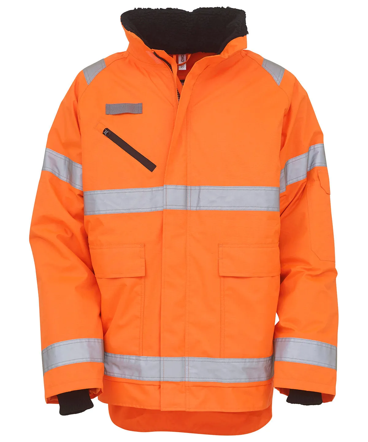 Hi-vis Fontaine storm jacket (HVP309) | Orange