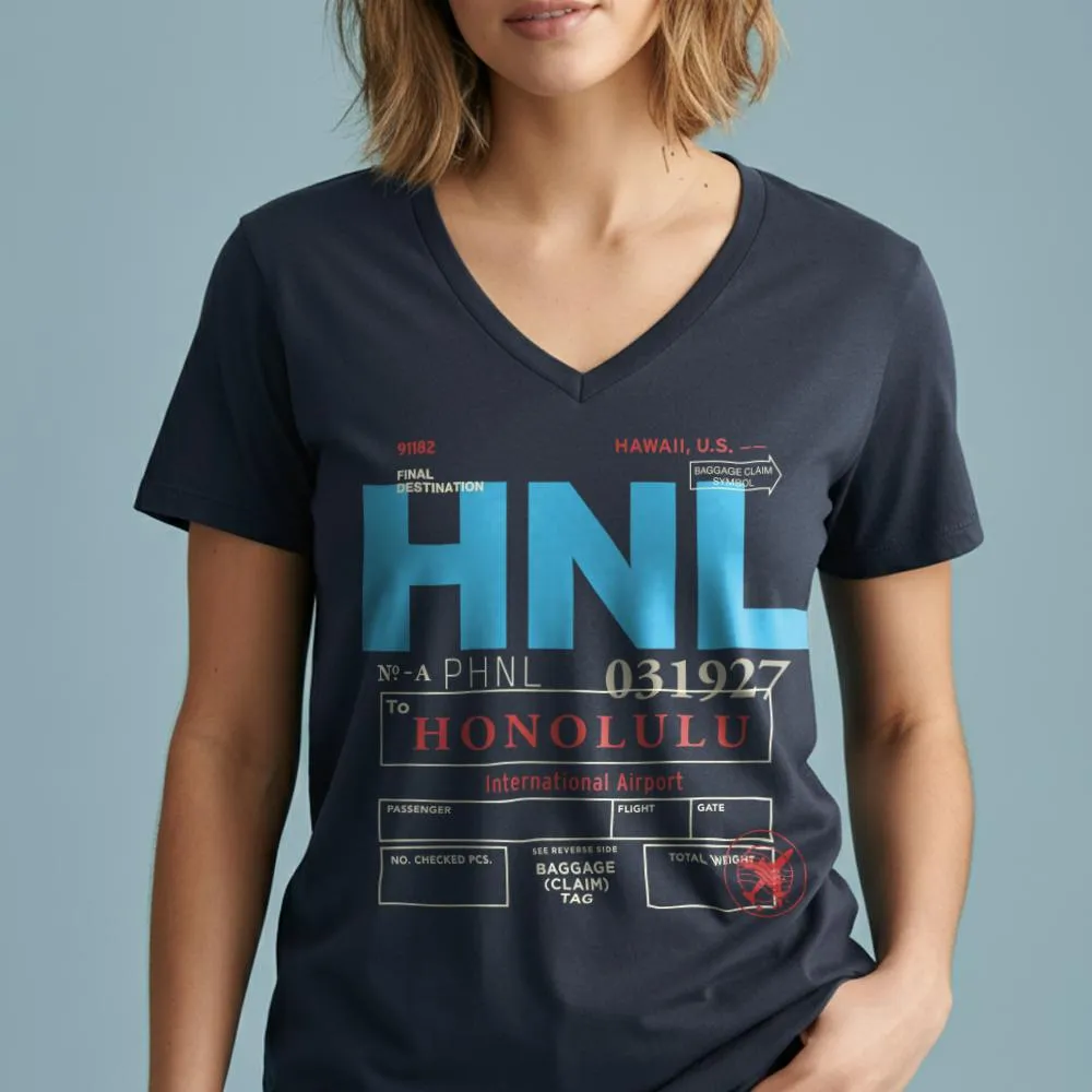 HNL - Women's V-Neck T-Shirt