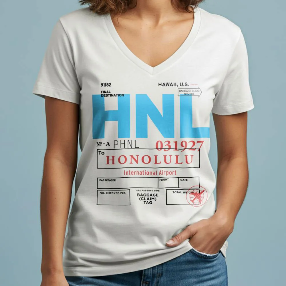 HNL - Women's V-Neck T-Shirt