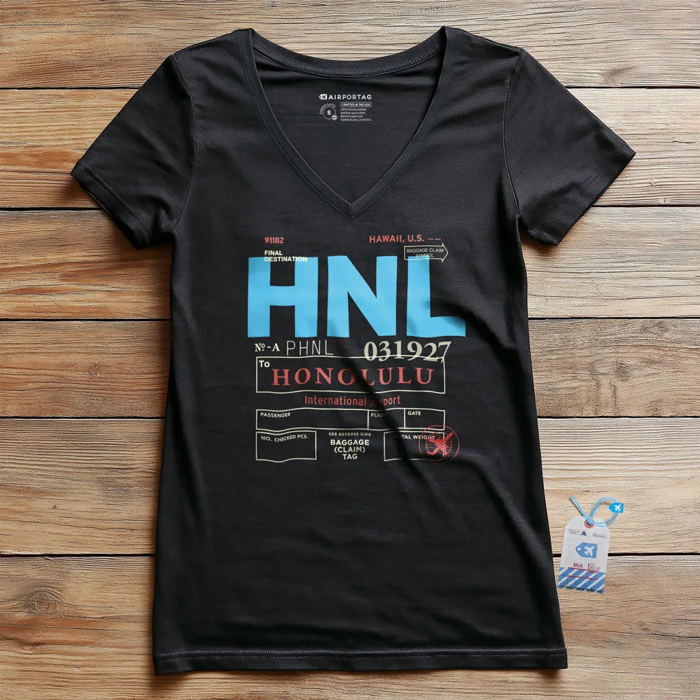 HNL - Women's V-Neck T-Shirt