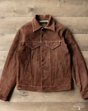 IHJ-49-BRN Split Steer Modified Type III Jacket - Brown