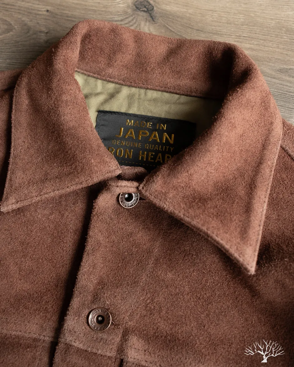 IHJ-49-BRN Split Steer Modified Type III Jacket - Brown