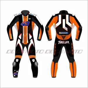 JACK MILLER KTM WINTER TEST 2023 Motorbike Racing Leather Suit