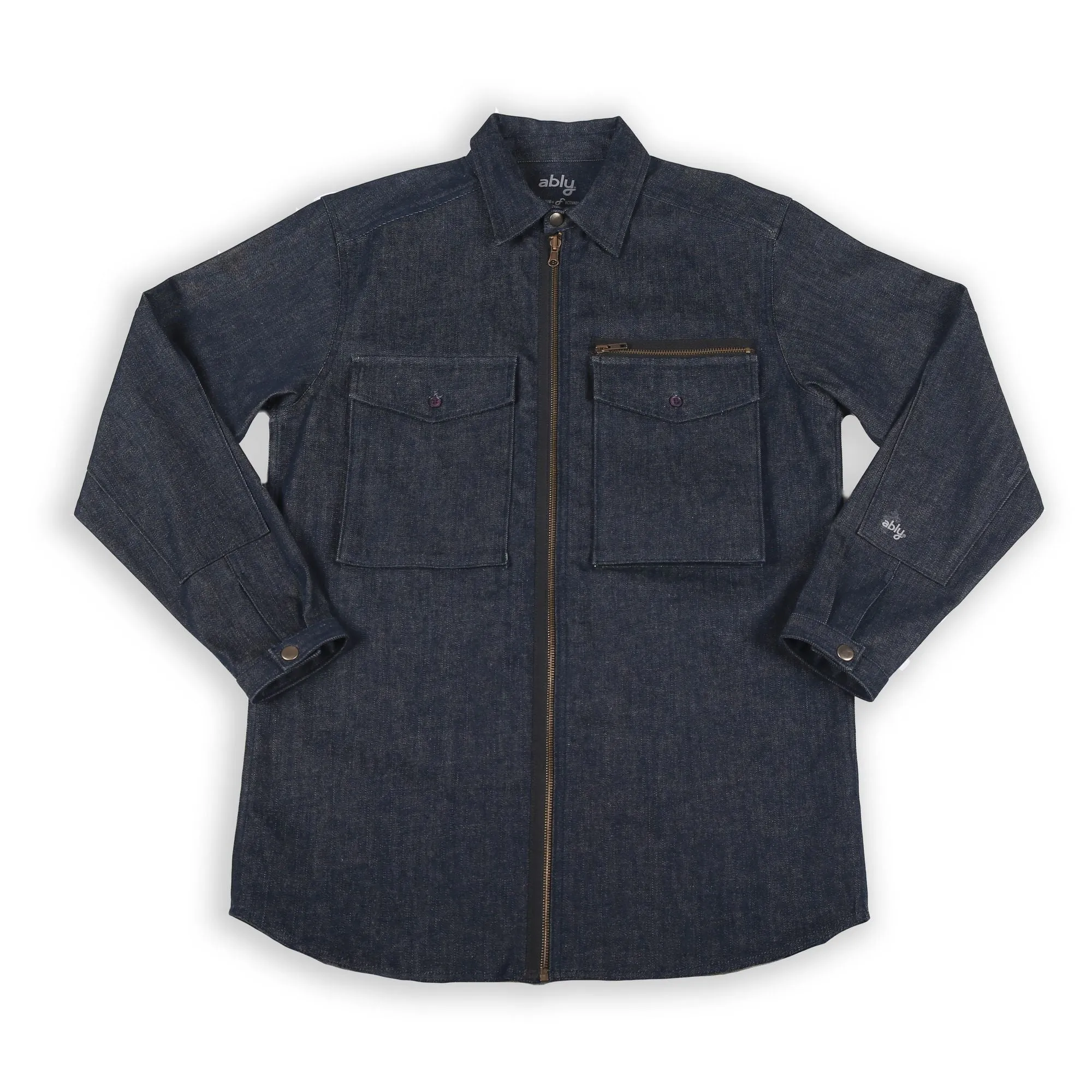 Liberty | Men's Heavy Denim Shirt Jacket