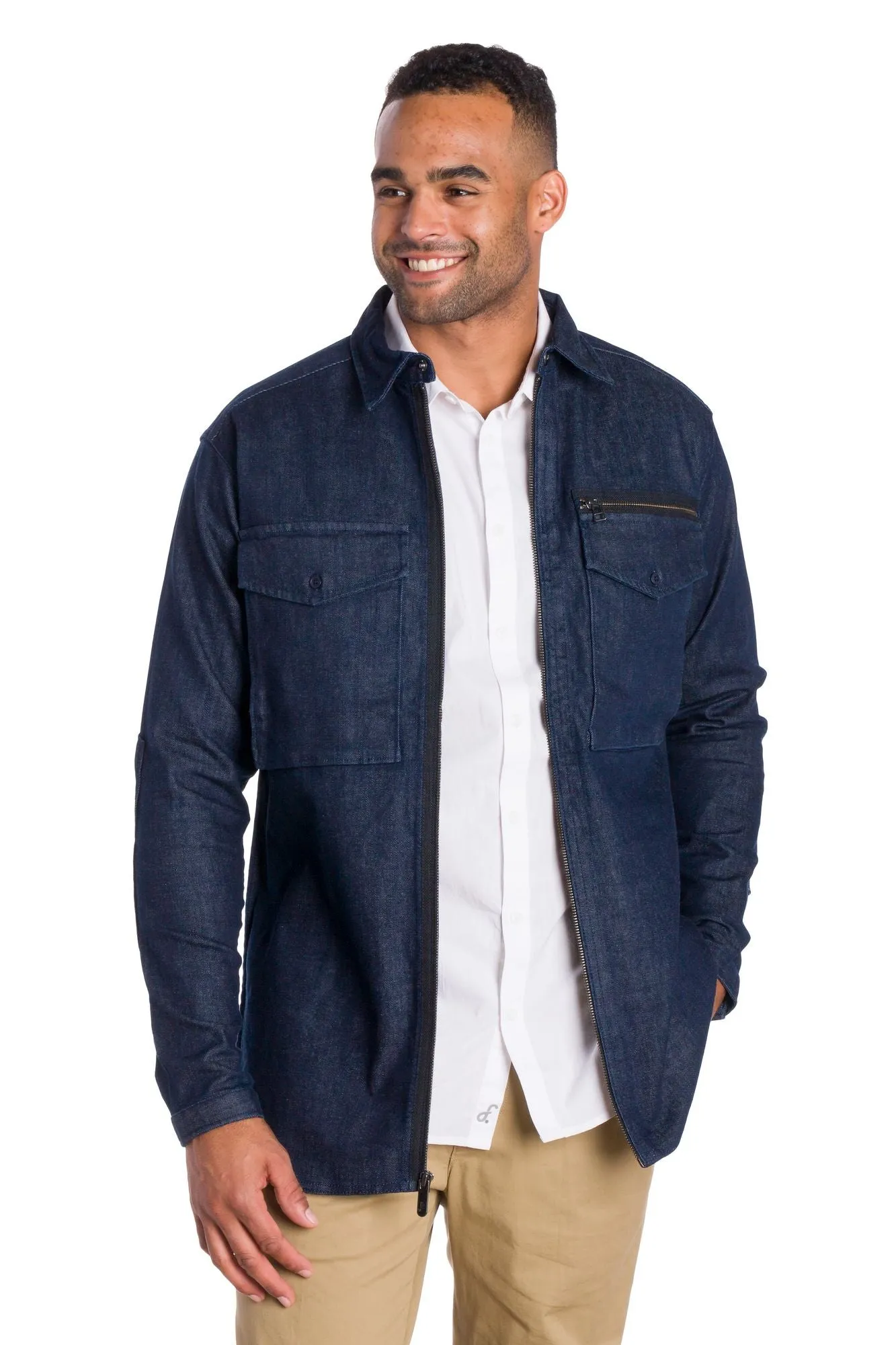 Liberty | Men's Heavy Denim Shirt Jacket