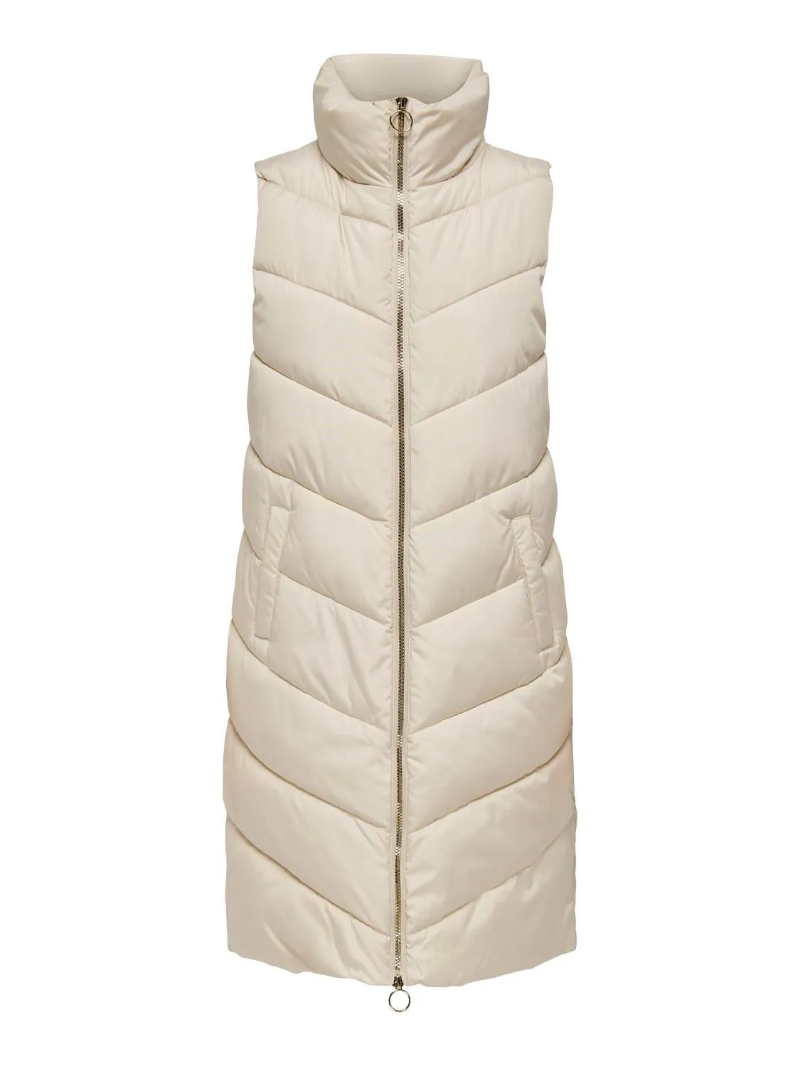 Long Waistcoat  Gilet - Moonbeam Light