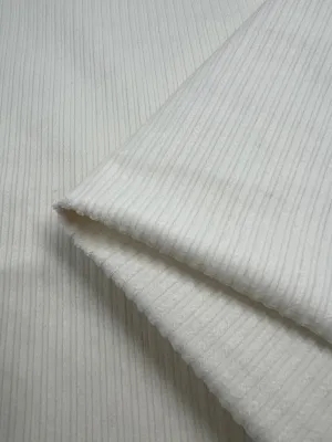 Medium Wale Stretch Corduroy - Ivory - 150cm