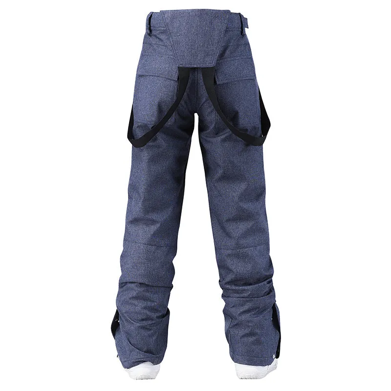 Men's Fearless Slopestyle Rider Snow Pants Ski Bibs