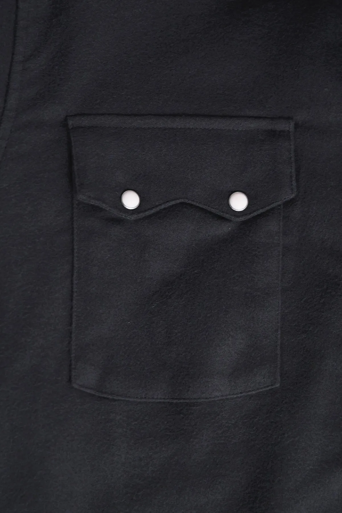 Moleskin Pearl Snap Shirt - Graphite