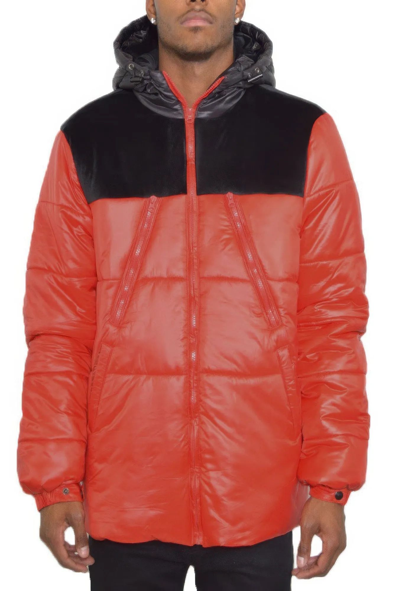 NicholesGifts Mens Padded Puffer Jacket