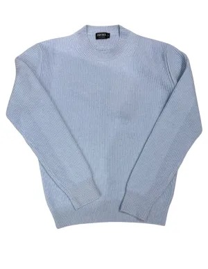 Oasi Cashmere Crewneck | Sky Blue