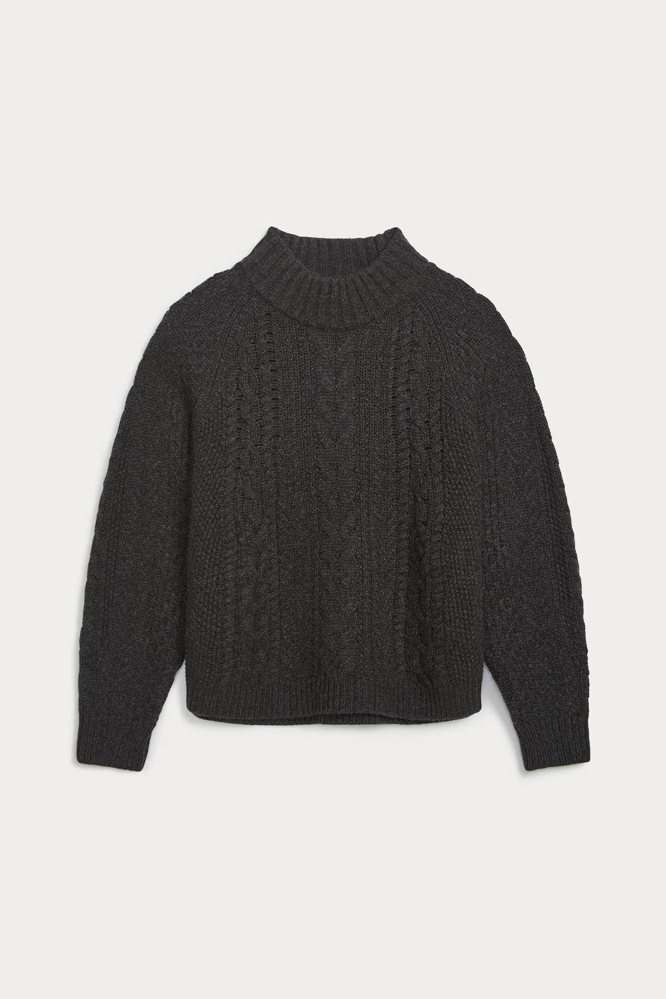 ODETTE CABLE KNIT CASHMERE SWEATER