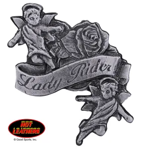 PIN LADY RIDER ANGELS