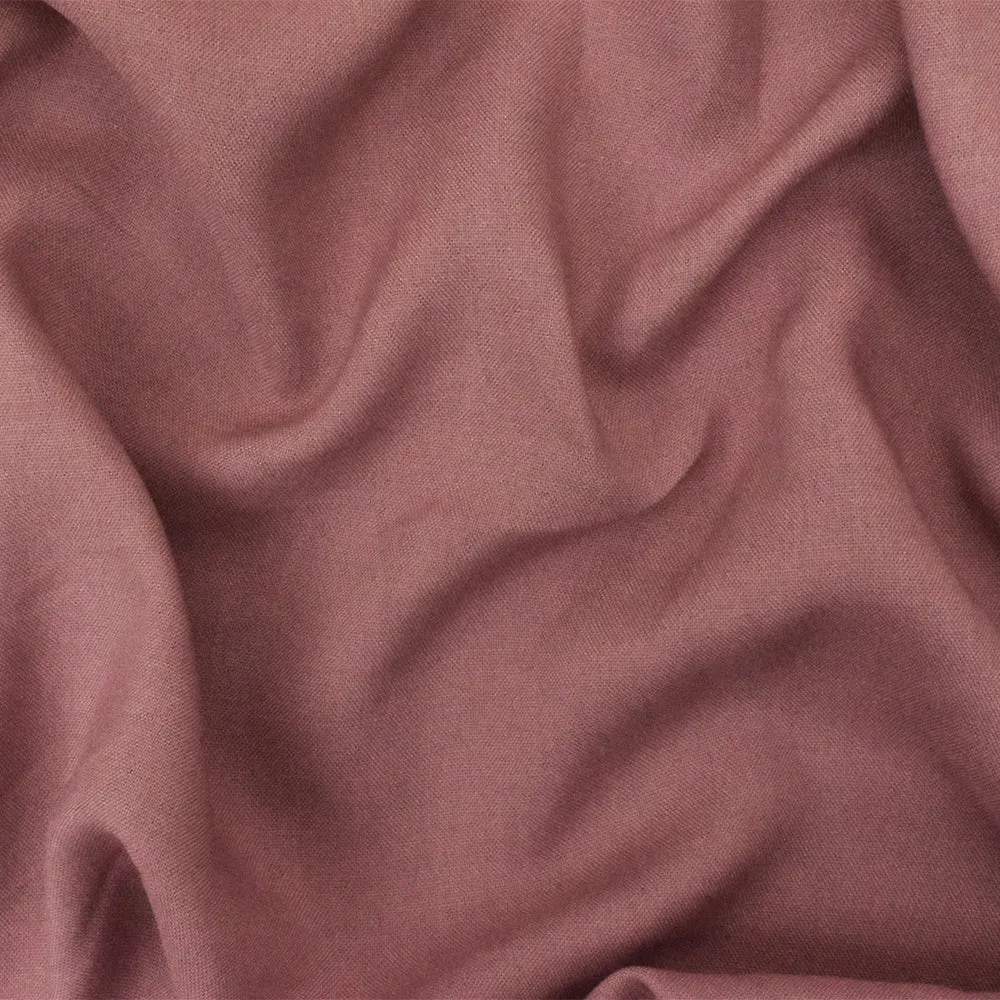 Pink Solid Rayon Challis Woven Fabric