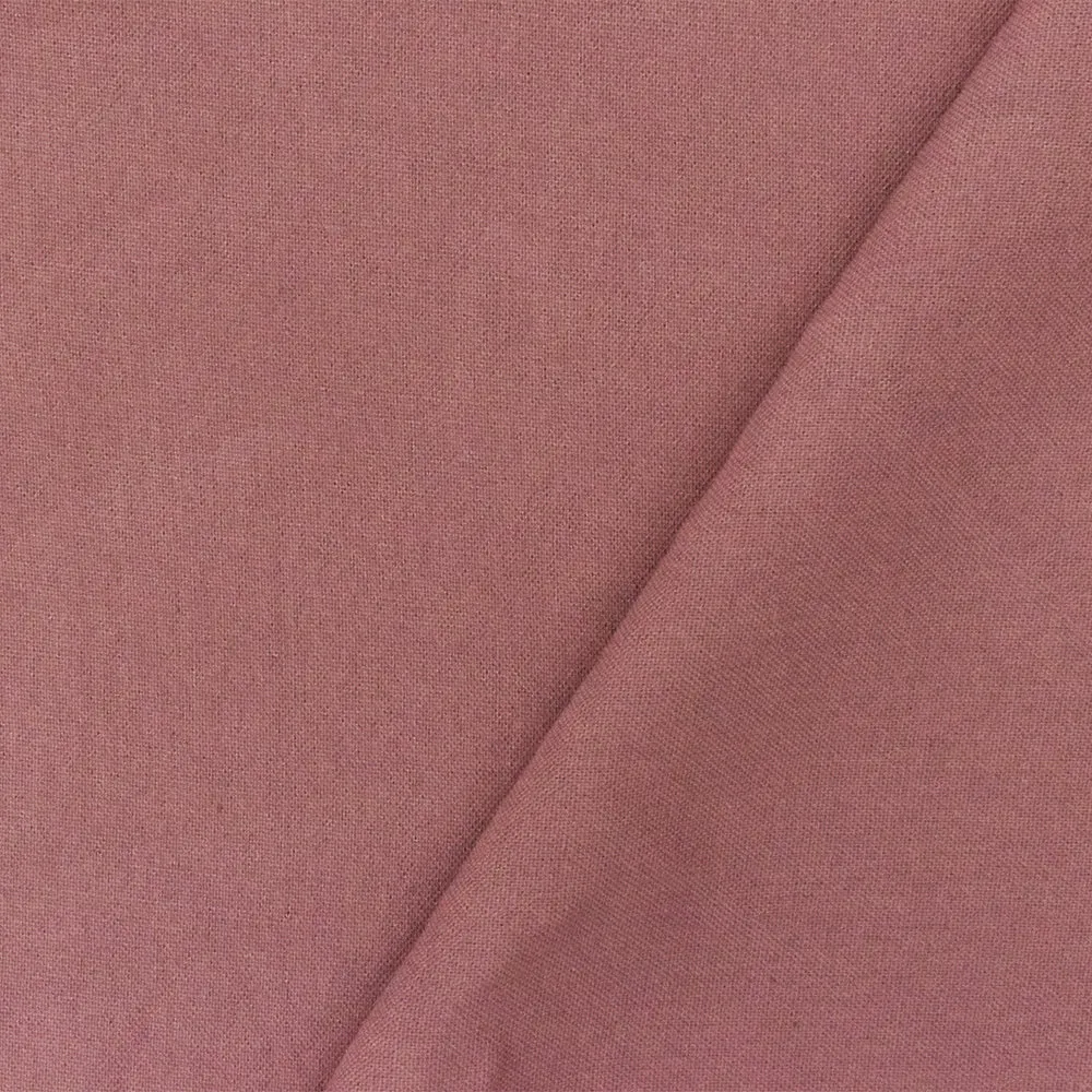 Pink Solid Rayon Challis Woven Fabric