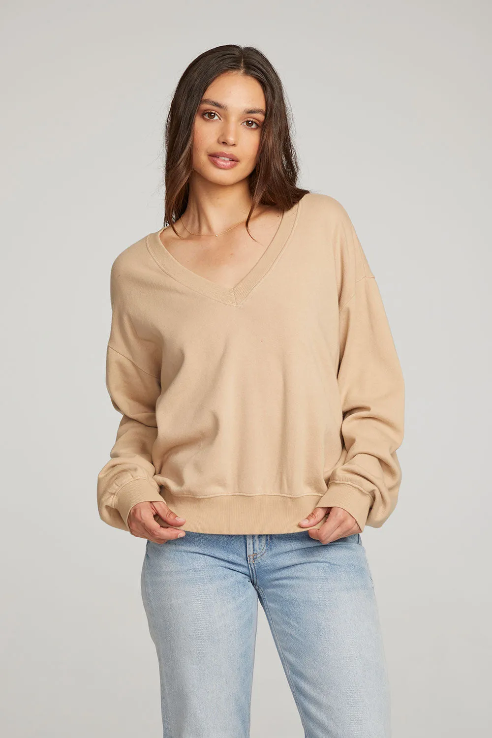 Poppy Cappuccino Pullover