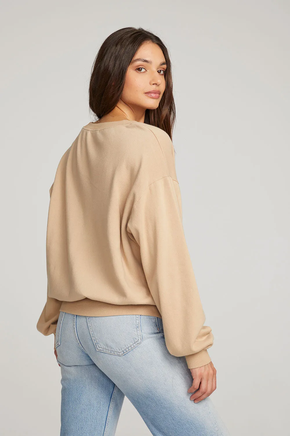 Poppy Cappuccino Pullover