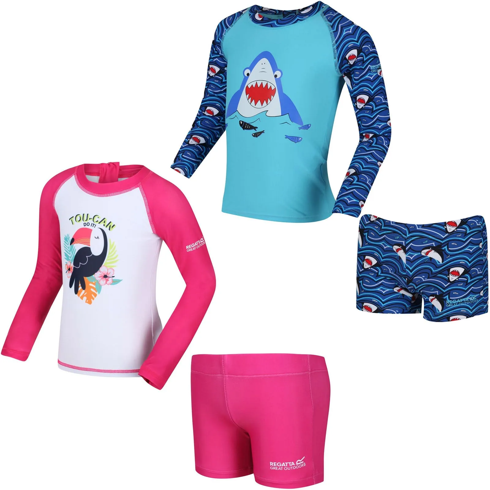 Regatta Kids Valo Rash Suit