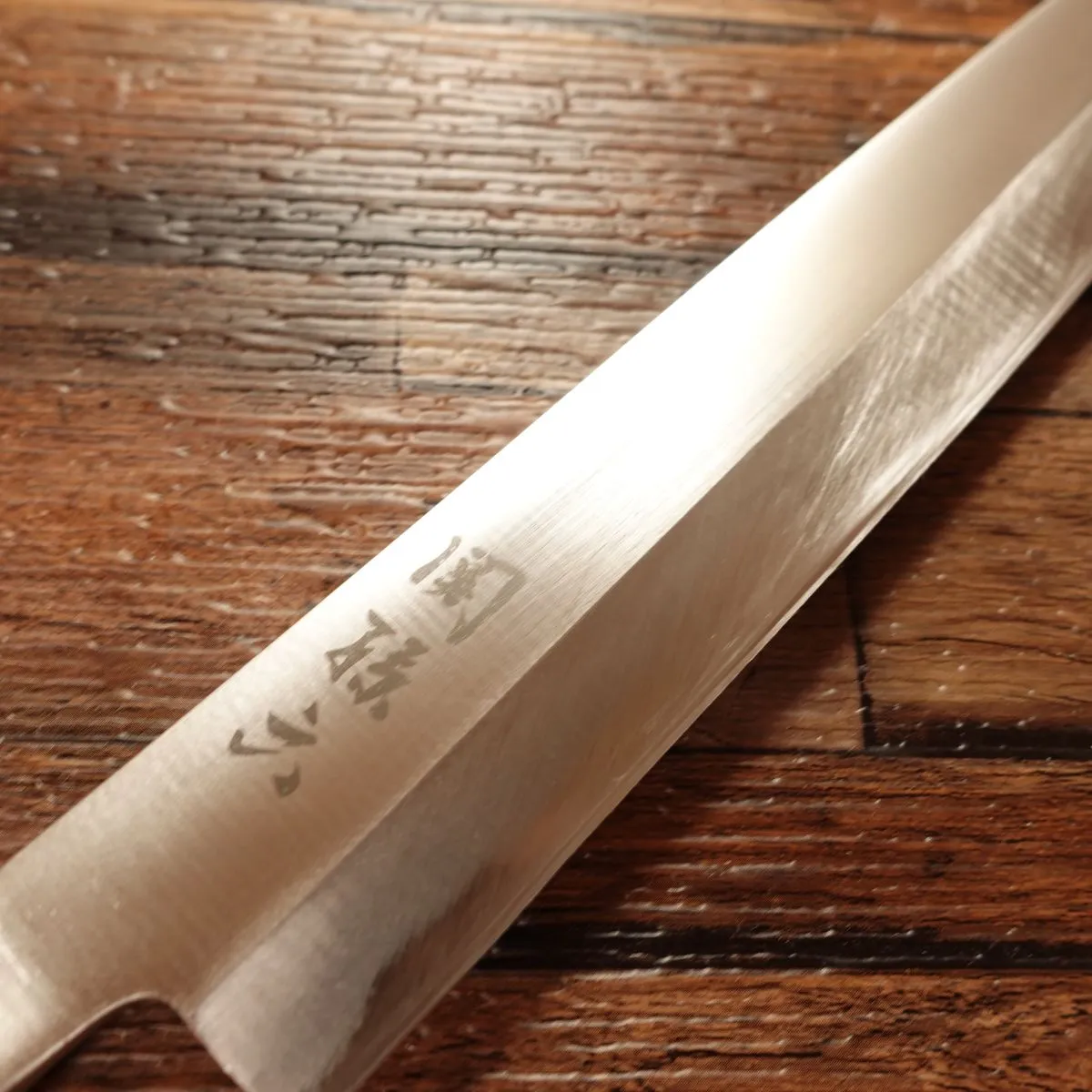 Sekimagoroku Yanagiba Knife, Sharpened, Sashimi Knife, All-Stainless, Single Bevel, KAI, Taiko Sakura-S