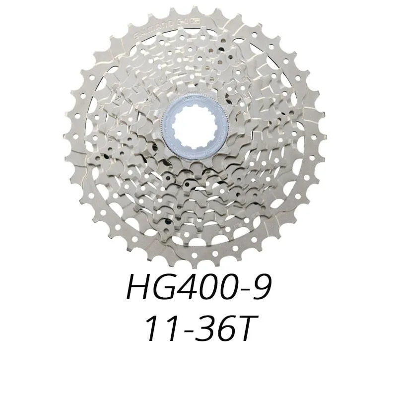 Shimano Alivio M4000 HG400-9 9 Speed Bike Cassette MTB Mountain Bicycle Freewheel HG400 9S 11-28T 11-32T 11-34T 28T 32t 34t 36t