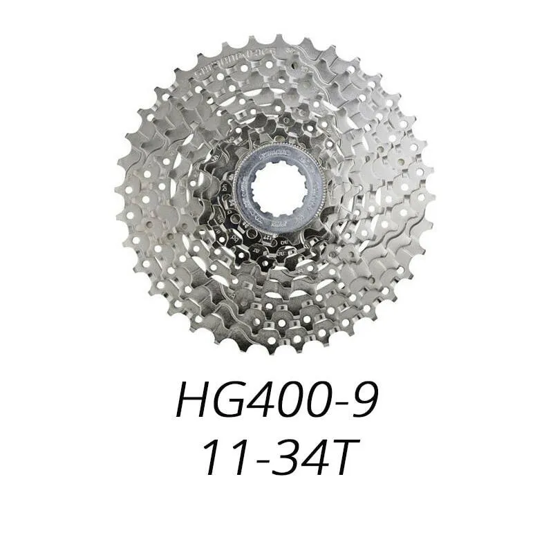 Shimano Alivio M4000 HG400-9 9 Speed Bike Cassette MTB Mountain Bicycle Freewheel HG400 9S 11-28T 11-32T 11-34T 28T 32t 34t 36t