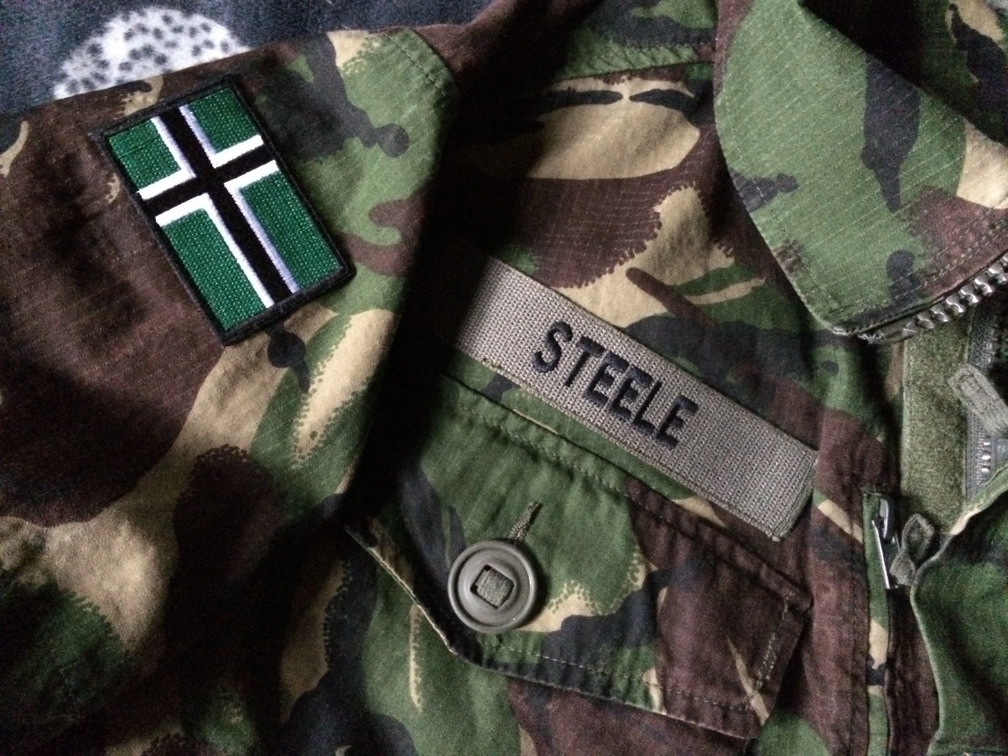 Type O Negative Vinnland Army Camouflage Woodland DPM Jacket Pete Steele Bloody Kisses