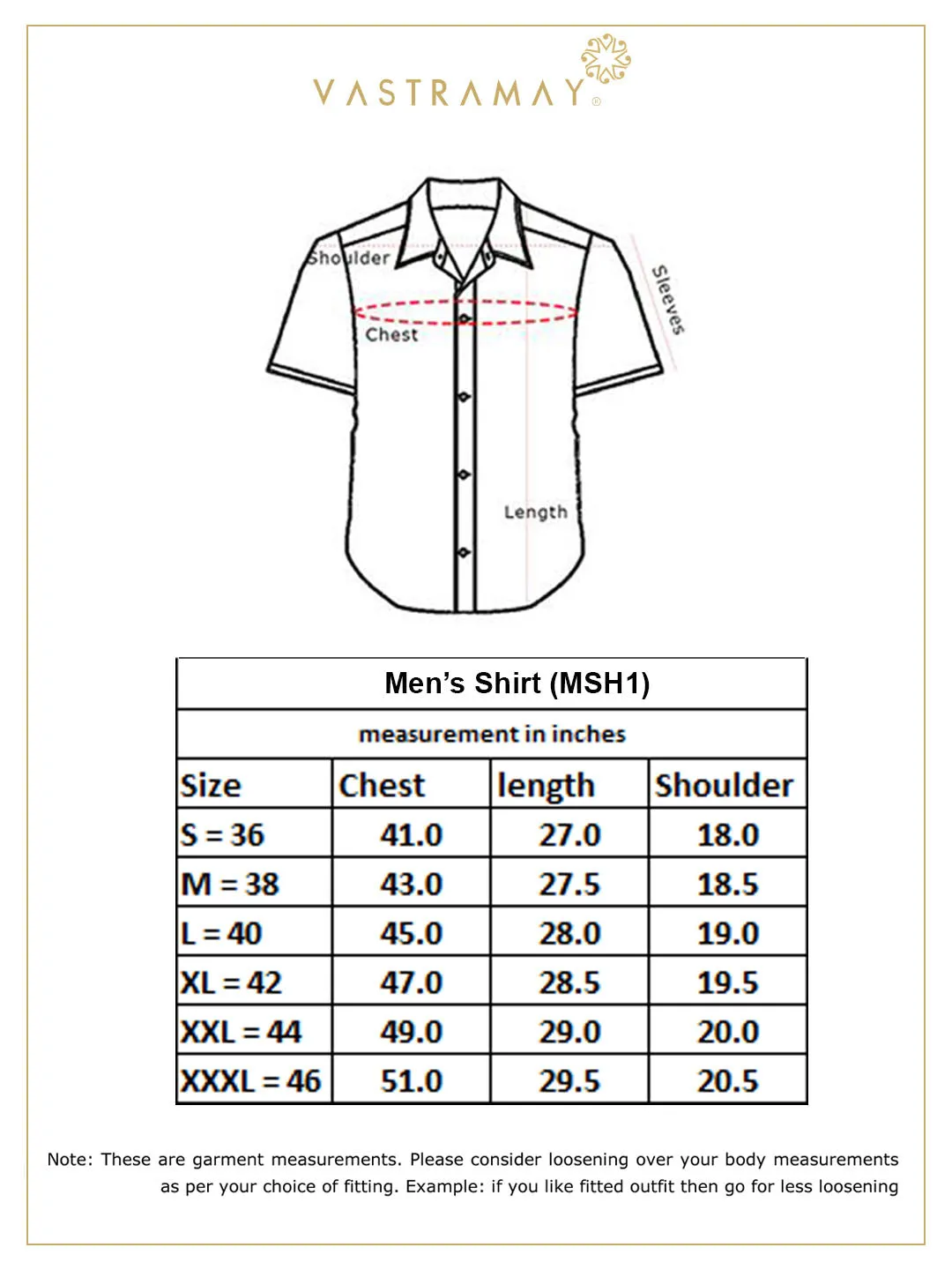 VASTRAMAY Men's Brown Silk Blend Shirt