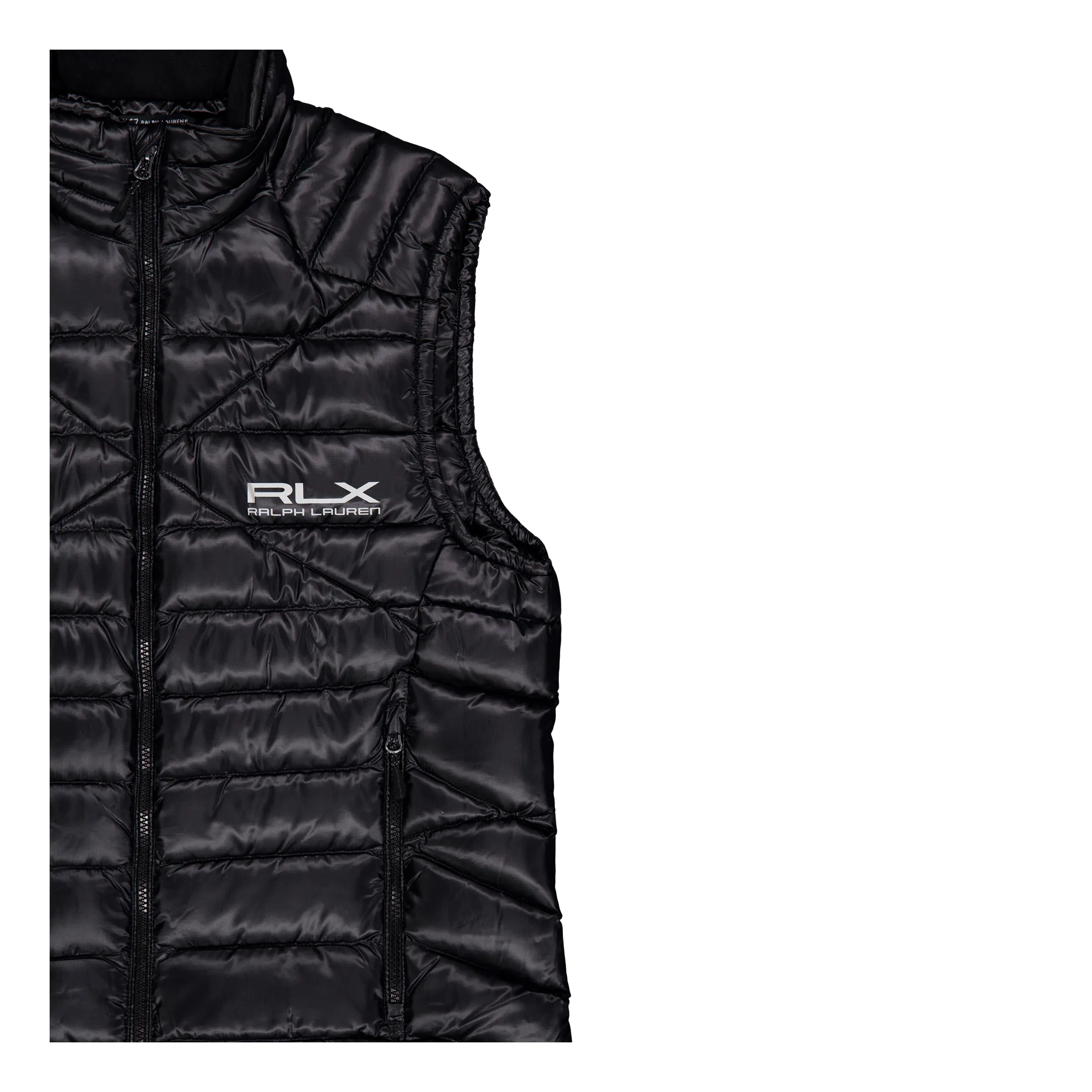 Water-Repellent Down Vest Polo Black