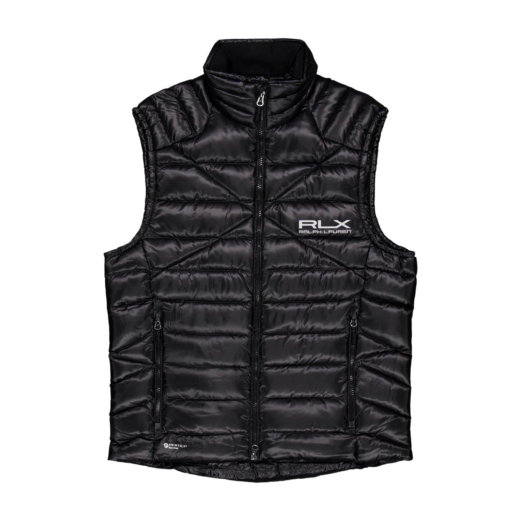 Water-Repellent Down Vest Polo Black