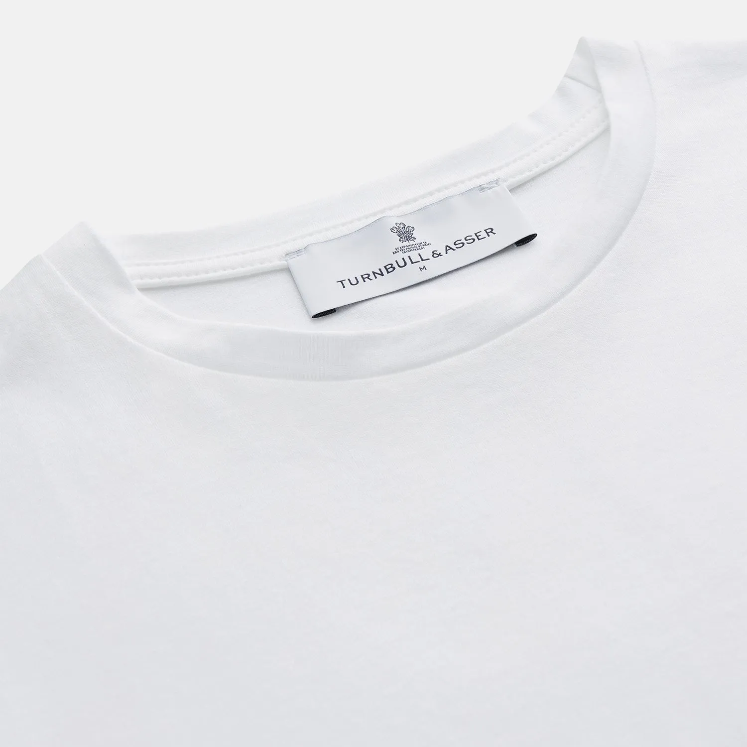 White Davey Cotton T-Shirt