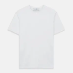 White Davey Cotton T-Shirt